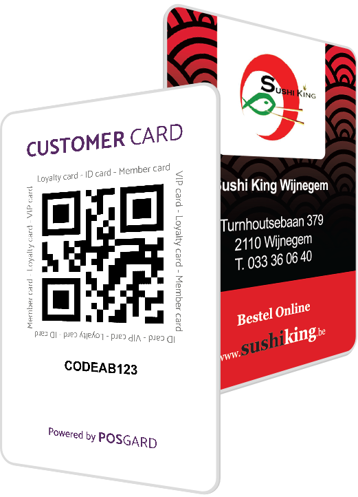 loyalty card sushi King